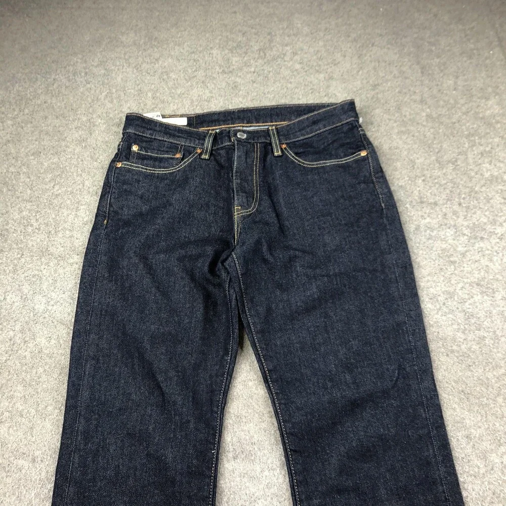 Levis 511 Jeans Mens 32x30 Blue Dark Wash Slim Straight Denim Pants Casual